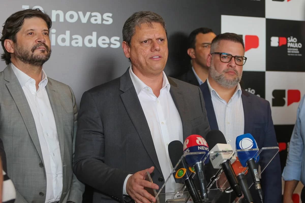 “Indisciplina e insubordinação”, diz Tarcísio sobre greve em SP