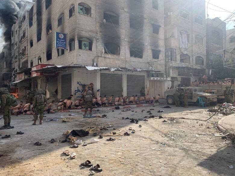 VÍDEO: Israel divulga imagens de rendição de supostos membros do Hamas