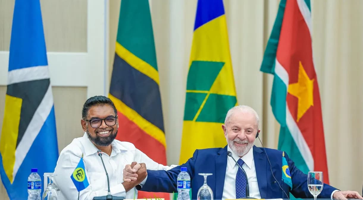 “Lula é voz da razão e garantidor da paz”, diz presidente da Guiana
