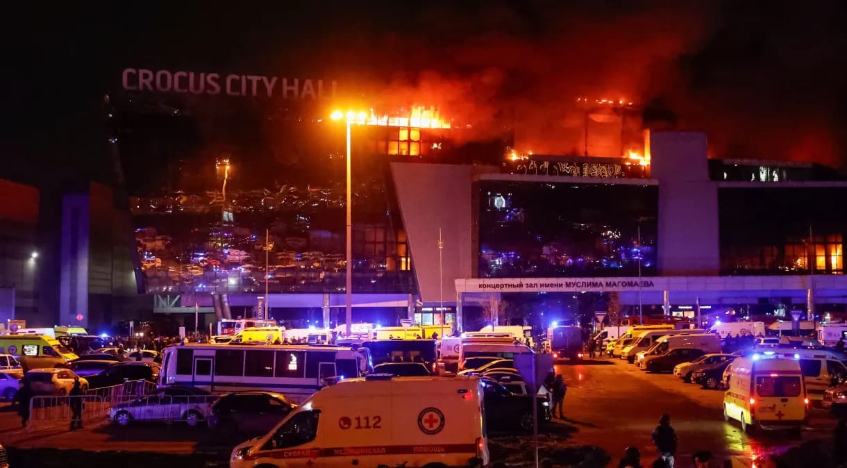 Moscou denuncia ‘sangrento atentado terrorista’ e cancela eventos do fim de semana