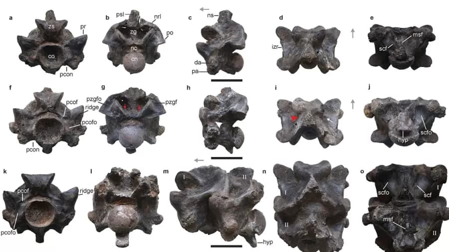 Na Índia, cientistas descobrem fósseis de cobra gigante com 15 metros
