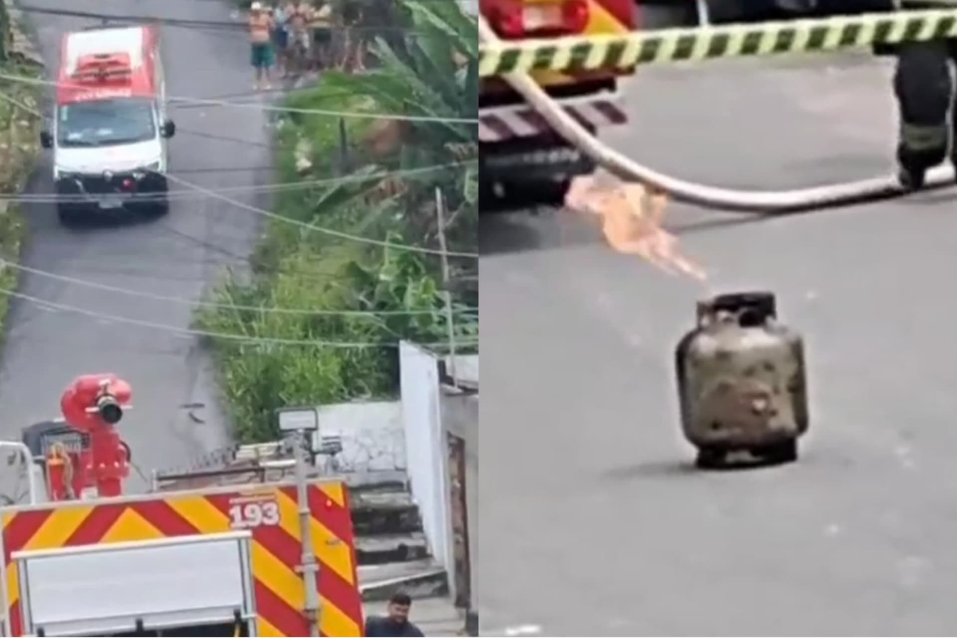 Botija de gás explode e deixa uma pessoa ferida no Tancredo Neves, zona leste de Manaus