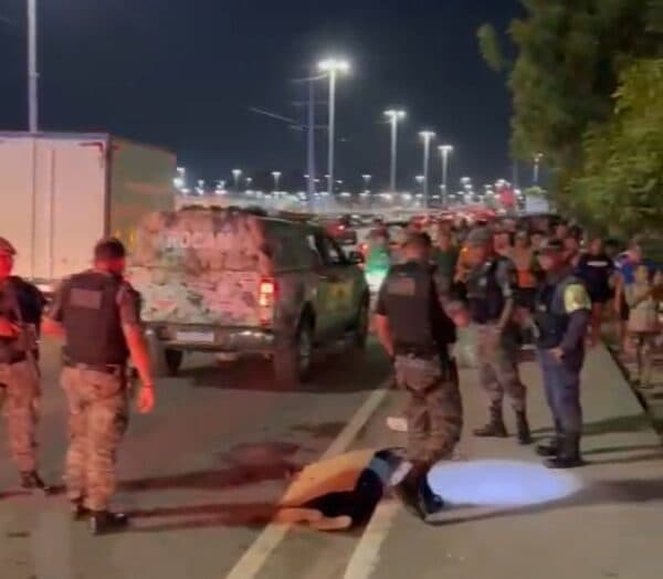 VÍDEO: Homem é assassinado a tiros ao lado do Parque Gigantes da Floresta, em Manaus