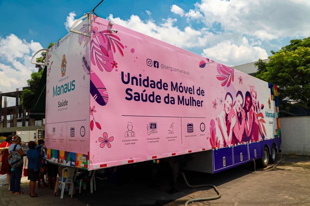 Saiba onde encontrar Unidades Móveis de Saúde da Mulher em Manaus