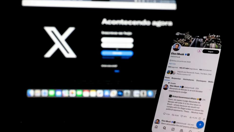 Saiba quais perfis o X precisou bloquear para retornar ao Brasil