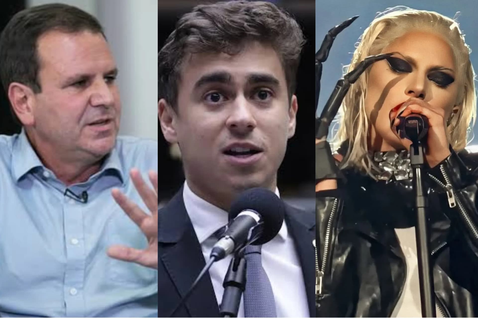 Eduardo Paes e Nikolas Ferreira trocam farpas após anúncio do show de Lady Gaga em Copacabana