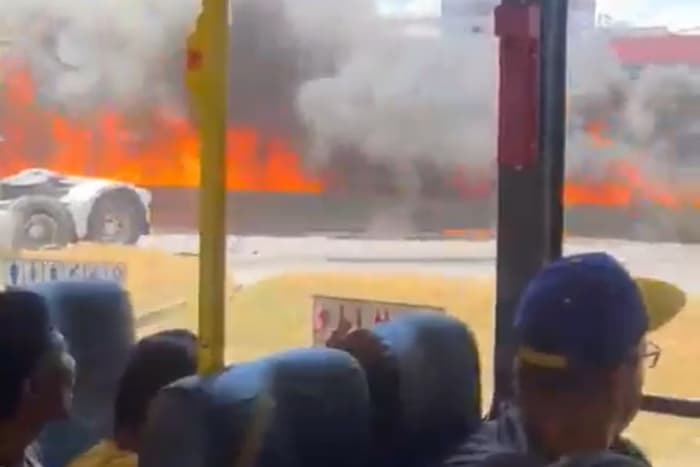 VÍDEO: Caminhão-tanque explode em avenida do Rio de Janeiro