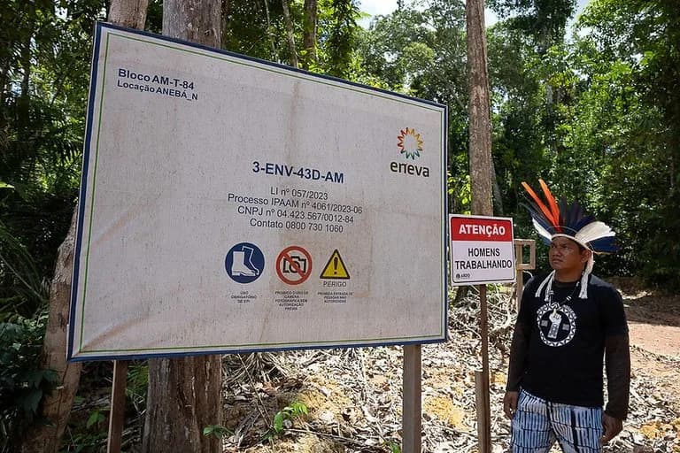 Justiça Federal determina suspensão de extração de gás pela Eneva em terra indígena no AM