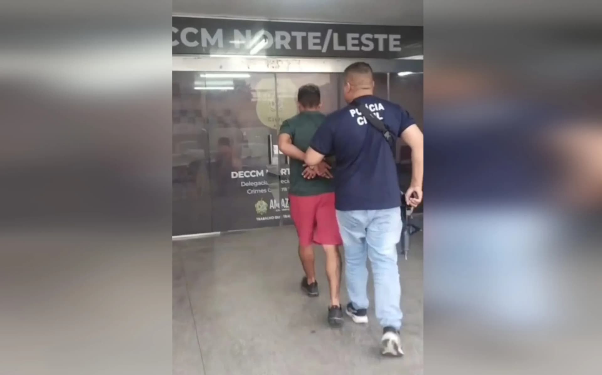 Agressor é preso por espancar ex e enviar áudios com ameaças em Manaus