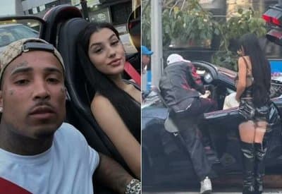Gato Preto e Bia Miranda sofrem acidente de trânsito em São Paulo: “Bati minha Porsche. Perdi R$ 1 milhão e meio”