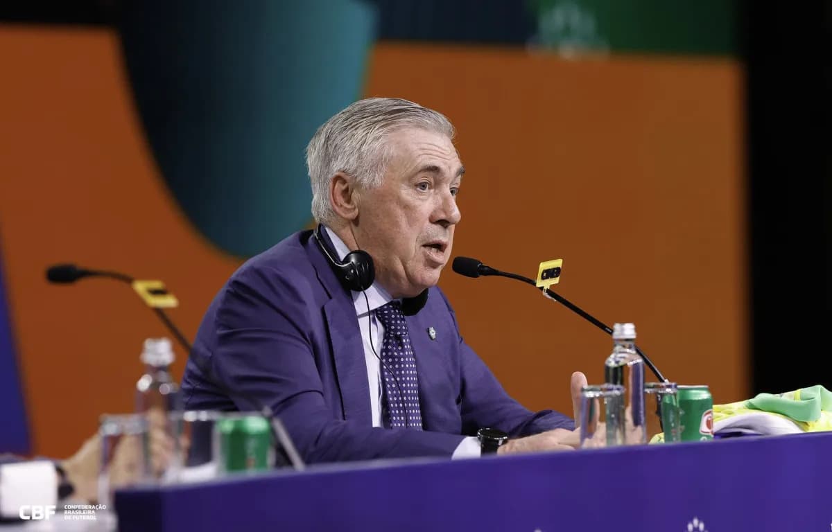 Ancelotti elogia coletivo da Seleção após goleada contra Coreia do Sul