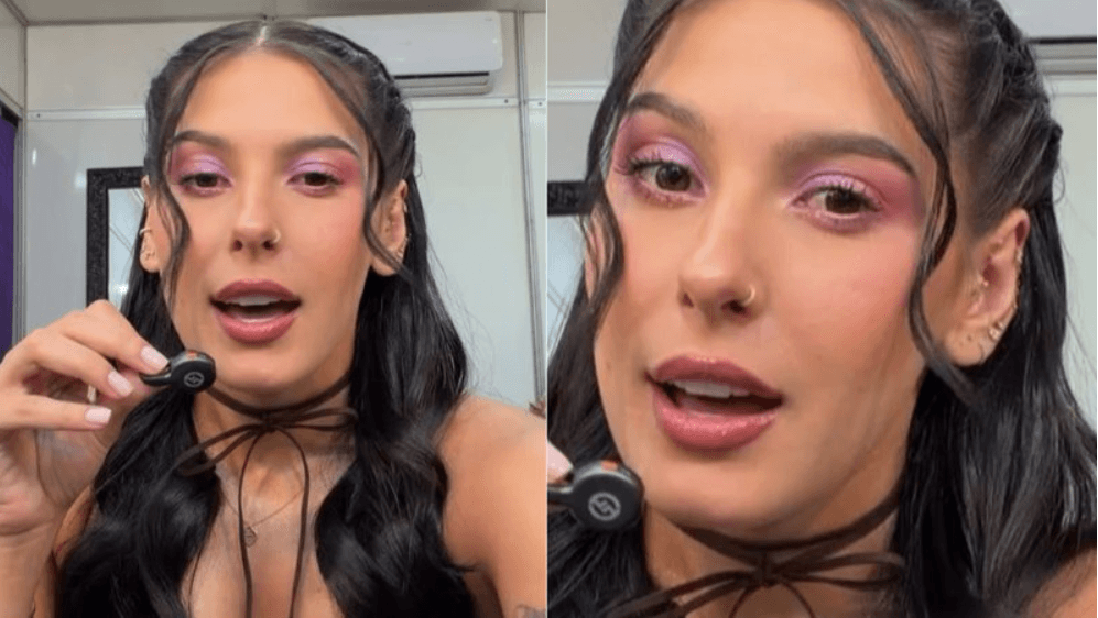 Ana Castela revela que usa cola na orelha para evitar bullying