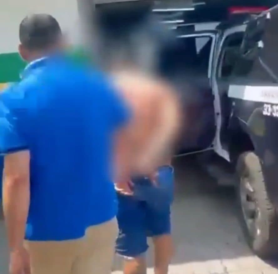 VÍDEO: Marido é preso por enforcar e ameaçar matar esposa após bebedeira
