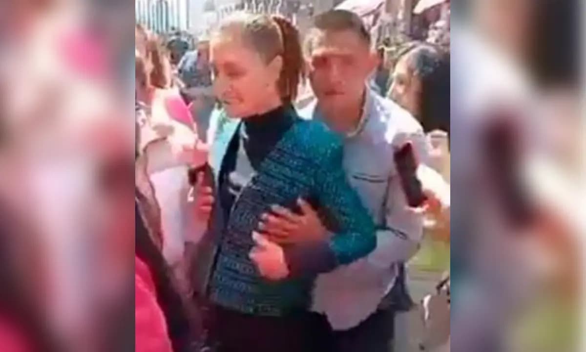 VÍDEO: Presidente do México sofre assédio sexual no meio da rua