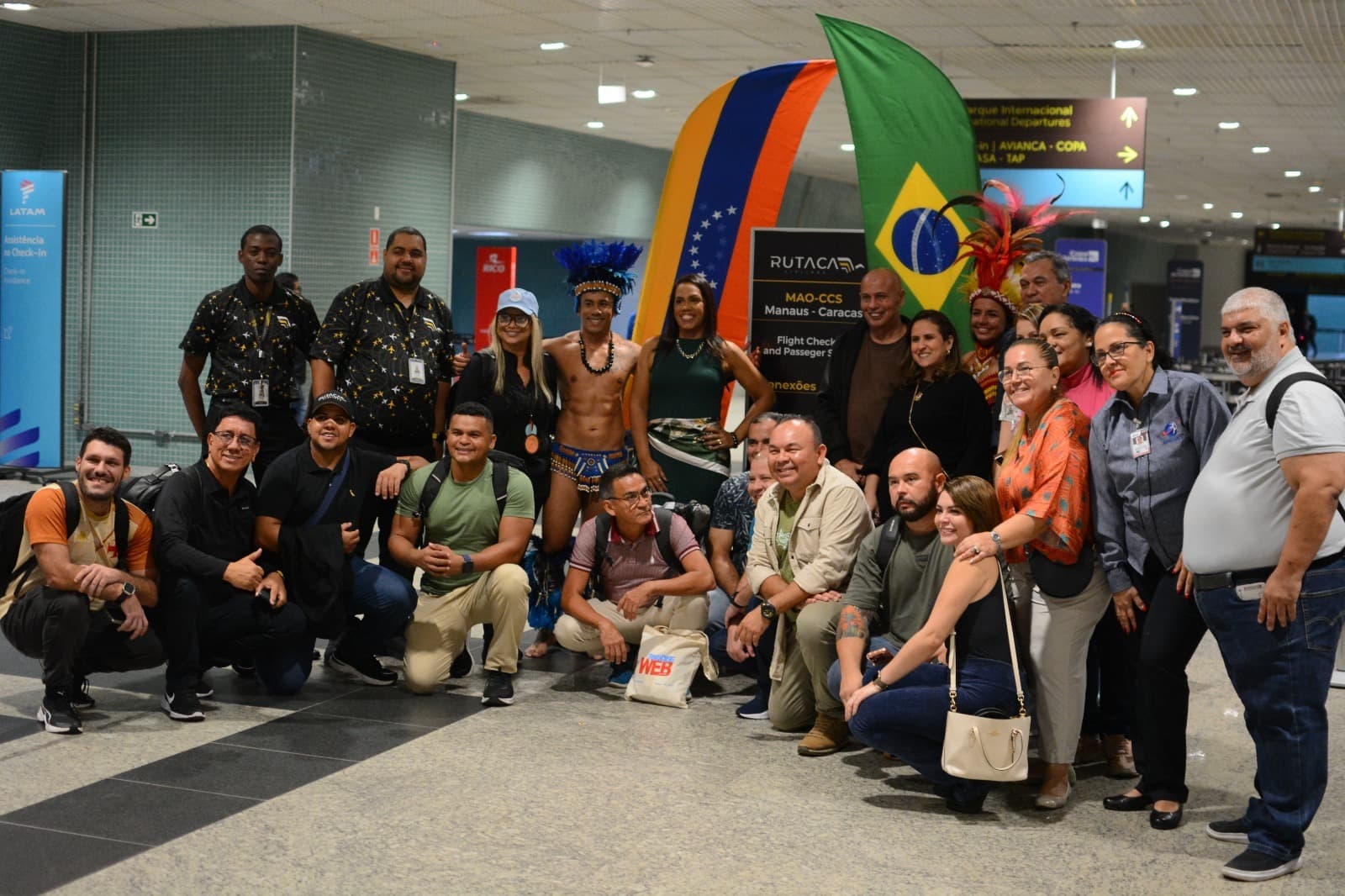 Amazonas volta a operar voo direto entre Manaus e Caracas