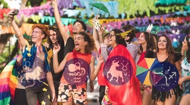 Veja qual signo ama a folia e quem foge da multidão