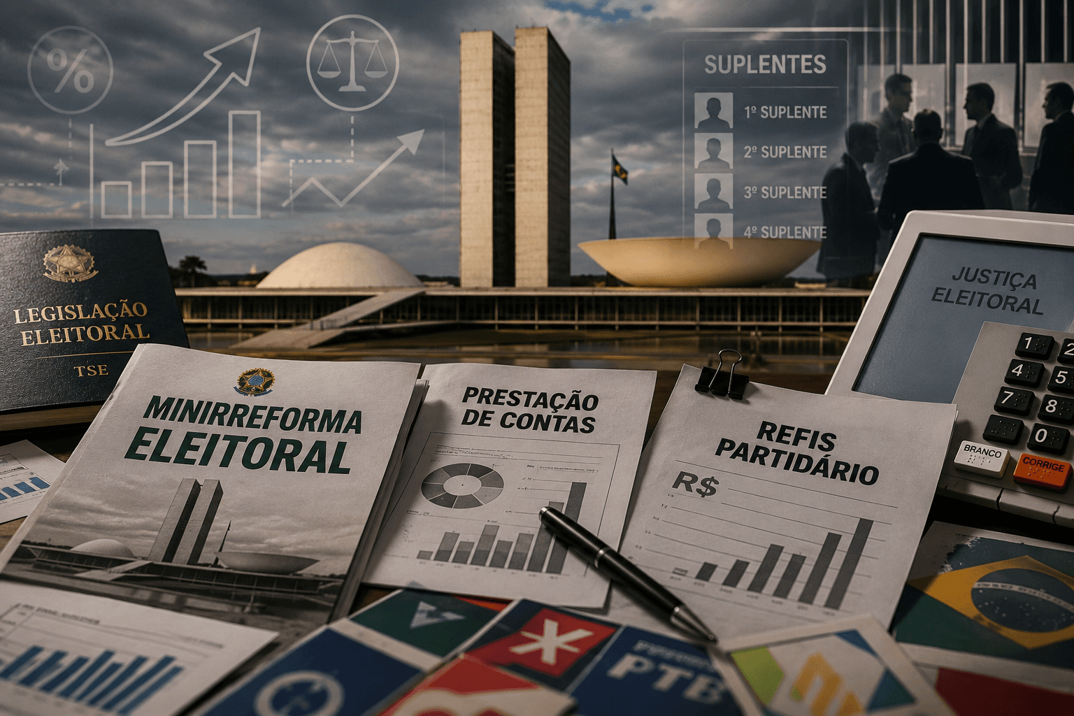 Nova minirreforma eleitoral altera regras de suplentes, fusões e dívidas partidárias