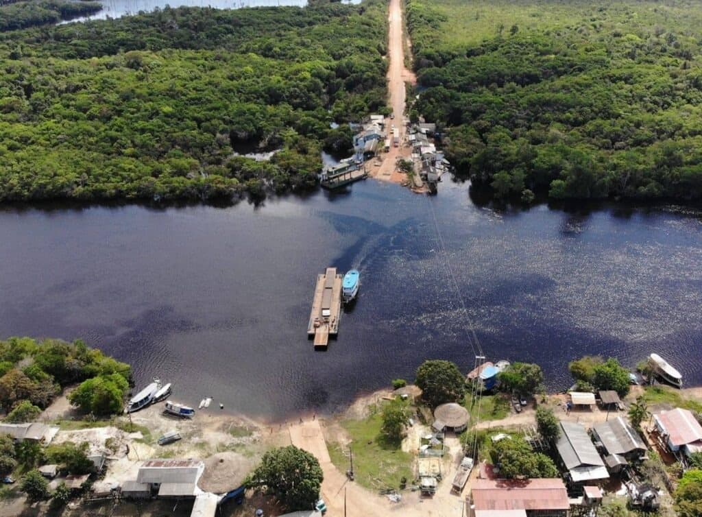 Ipaam libera instalação de canteiro para construir ponte sobre o rio Igapó-Açu, na BR-319