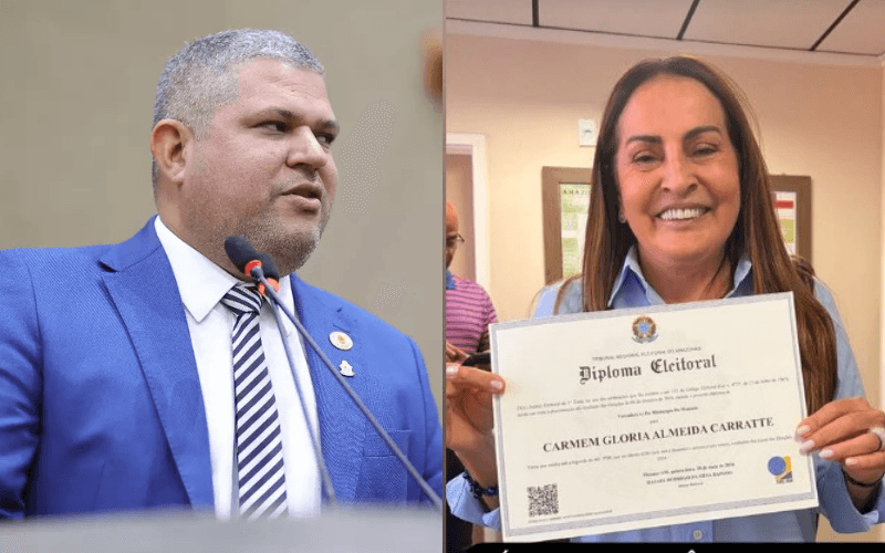 Presidente do TSE revoga suspensão e mantém Glória Carratte na Câmara de Manaus