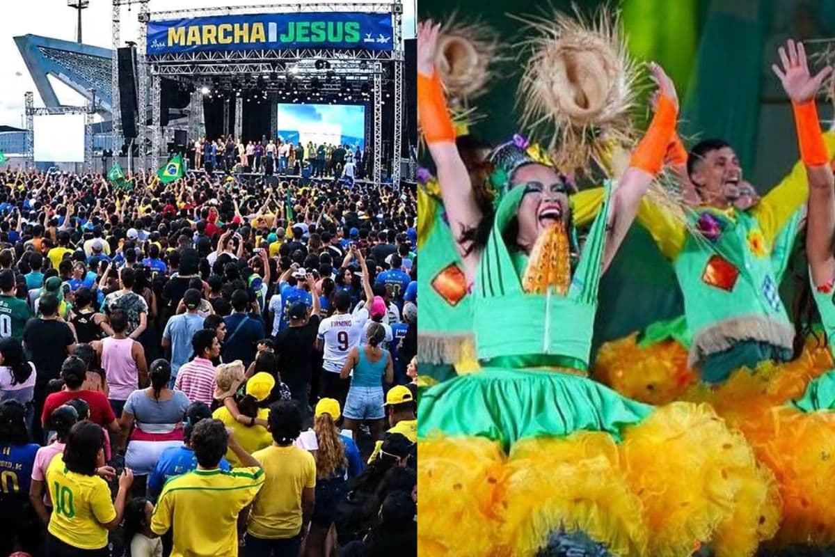 Festival Folclórico do Amazonas e Marcha para Jesus movimentam o fim de semana
