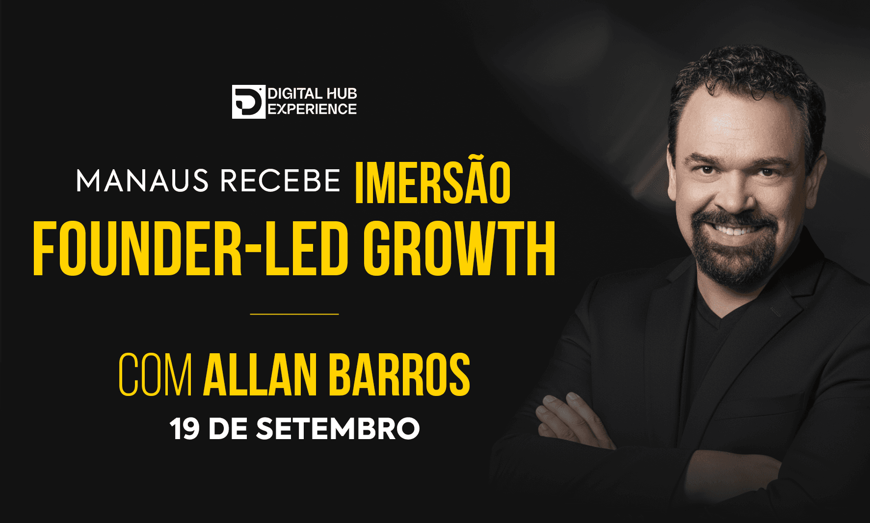 “Founder-Led Growth”: empresários de Manaus terão imersão sobre autoridade e crescimento nas vendas